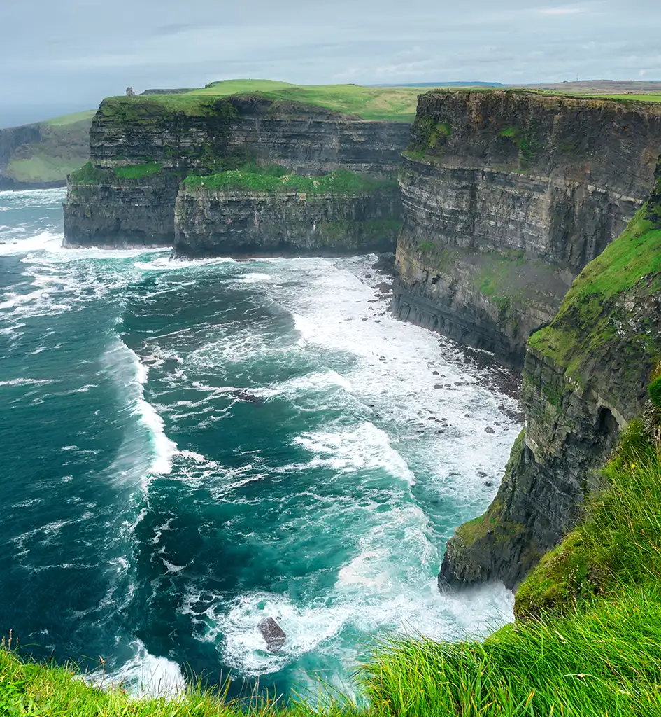 Visit Ireland's seaside cliffs